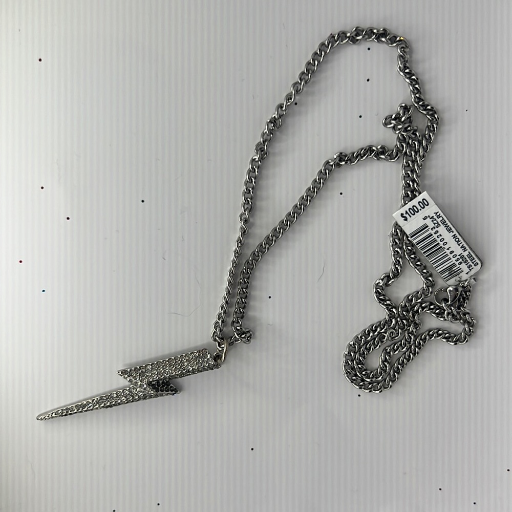 Lightning bolt necklace